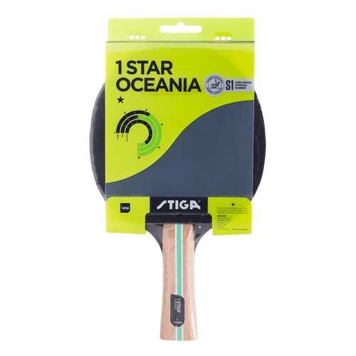 Ракетка для настольного тенниса Stiga Oceania, черно-красная в Декатлон