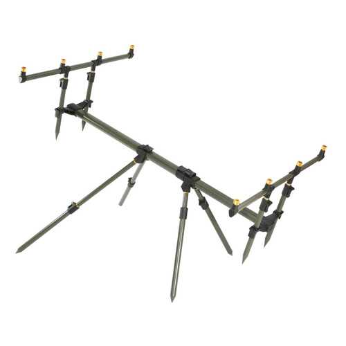 Rod Pod для карповых удилищ Mikado FOURLINER на 4 удилища в Декатлон