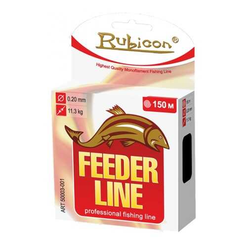 Леска Feeder Line 150 m black в Декатлон