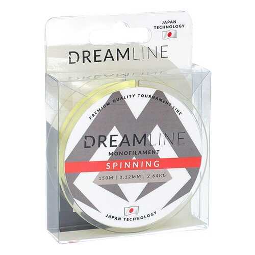 Леска монофильная Mikado Dreamline Spinning Yellow 0,18 мм, 150 м, 4,79 кг в Декатлон