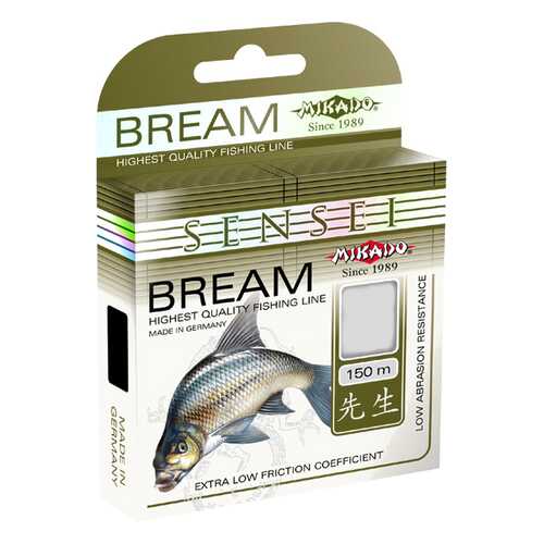 Леска монофильная Mikado Sensei Bream 0,22 мм, 150 м, 6,6 кг в Декатлон