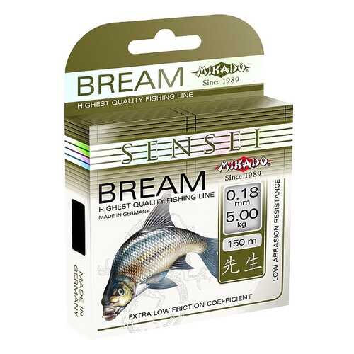 Леска монофильная Mikado Sensei Bream 0,26 мм, 150 м, 8,75 кг в Декатлон