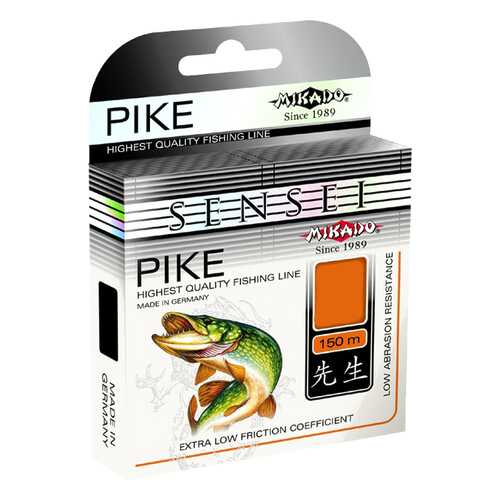 Леска монофильная Mikado Sensei Pike 0,2 мм, 150 м, 5,95 кг в Декатлон
