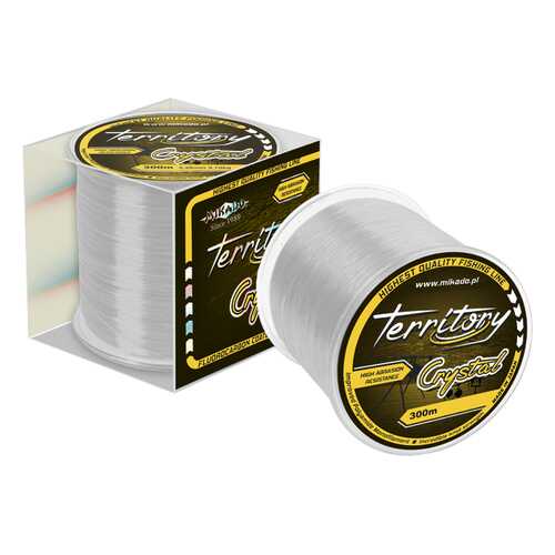 Леска монофильная Mikado Territory Crystal 0,3 мм, 300 м, 11,45 кг в Декатлон