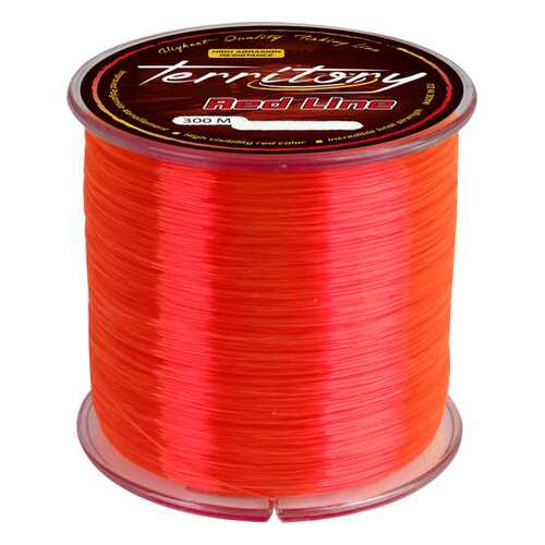 Леска монофильная Mikado Territory Red Line 0,24 мм, 300 м, 7,5 кг в Декатлон