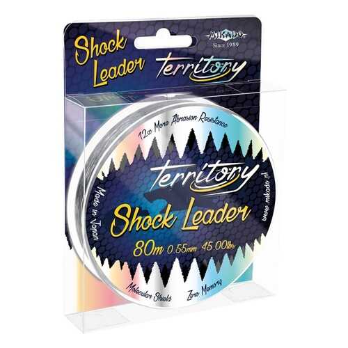 Леска монофильная Mikado Territory Shock Leader 0,55 мм, 80 м, 20 кг в Декатлон