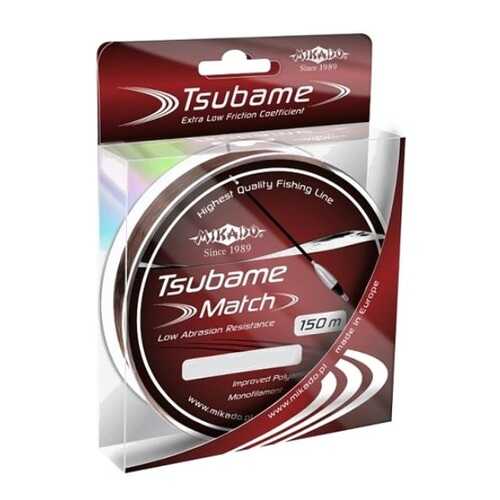 Леска монофильная Mikado Tsubame Match 0,16 мм, 150 м, 4,4 кг в Декатлон