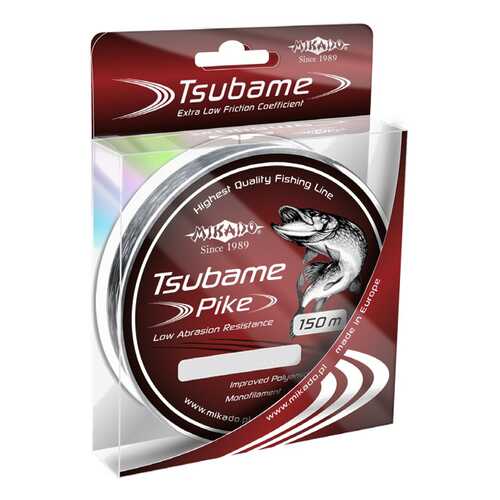 Леска монофильная Mikado Tsubame Pike 0,16 мм, 150 м, 4,4 кг в Декатлон