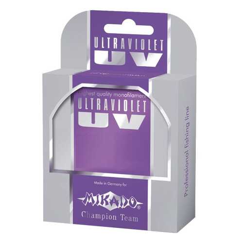 Леска монофильная Mikado Ultraviolet 0,34 мм, 150 м, 12,5 кг в Декатлон