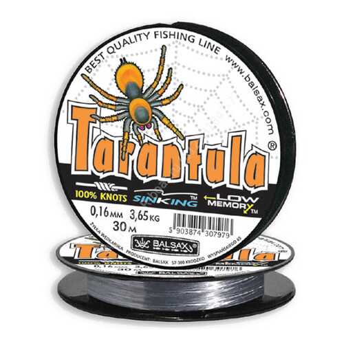 Леска монофильная Tarantula, 0,08 мм, 30 м, 0,95 кг в Декатлон