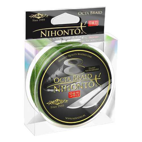 Леска плетеная Mikado Nihonto Octa 0,14 мм, 150 м, 10,15 кг в Декатлон
