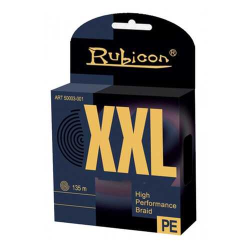 Леска плетеная RUBICON XXL 135 м yellow в Декатлон