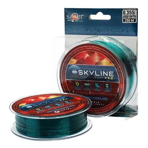 Леска SKYLINE Fluorocarbon Composition Evo Tech PRO GhostInv 250 м в Декатлон