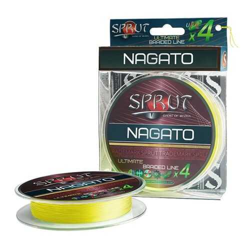 Шнур NAGATO Hard Ultimate Braided Line x4 140 м Fluo Yellow в Декатлон