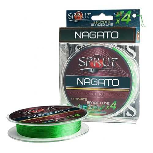 Шнур NAGATO Hard Ultimate Braided Line x4 140 м Neon Green в Декатлон