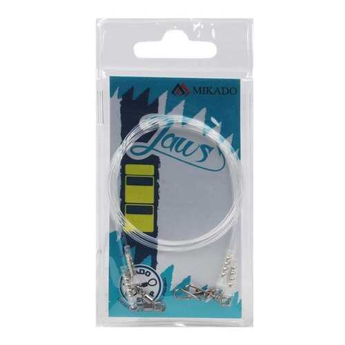 Поводок флюрокарбоновый Mikado JAWS SUPER STRONG 45 см/23 кг., уп.=2 шт. в Декатлон