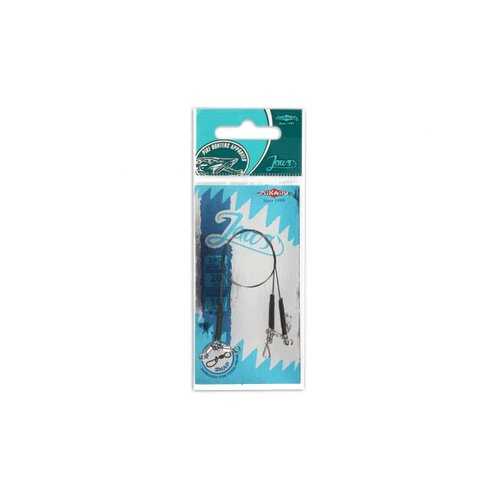 Поводок титановый Mikado Jaws Super Strong 35 см/23 кг, 2 шт. в Декатлон