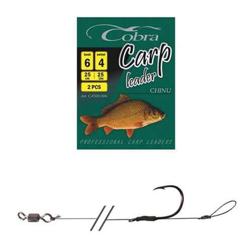 Рыболовные крючки Cobra Carp Chinu №2, 2 шт. в Декатлон