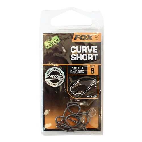 Рыболовные крючки Foxx Edges Curve Short №6 №7, 10 шт. в Декатлон