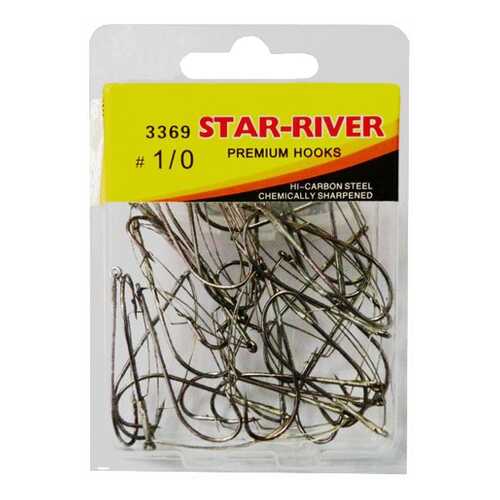 Рыболовные крючки Star-river 3369 №24, 30 шт. в Декатлон