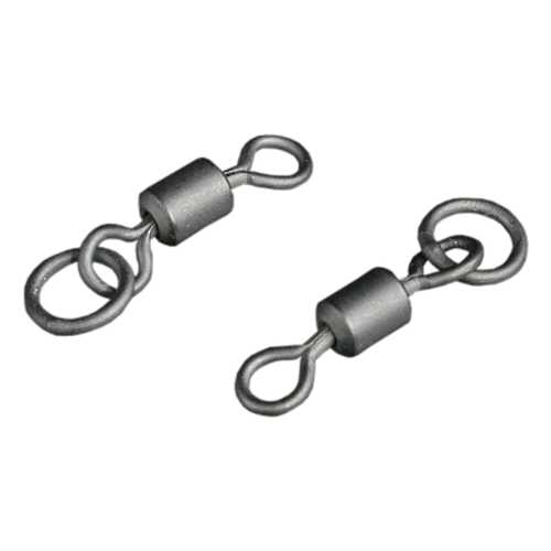 Вертлюг Mikado AMC-11642-4 роликовый №8 с кольцом матово-черный в Декатлон