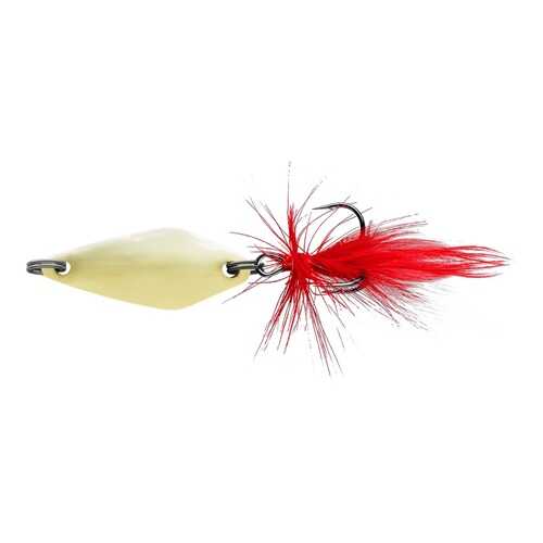 Блесна Sprut Mihiko Spoon 30, 4 г, G + дополнительный одинарный крючок в Декатлон
