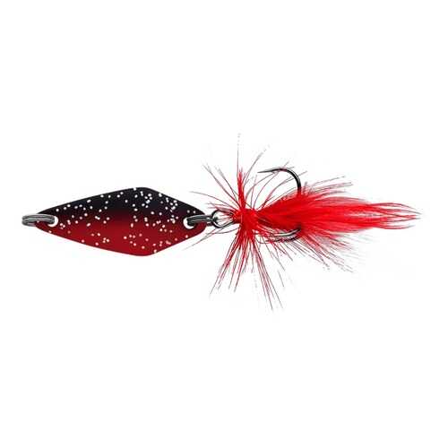 Блесна Sprut Mihiko Spoon 30, 4 г, RBK + дополнительный одинарный крючок в Декатлон