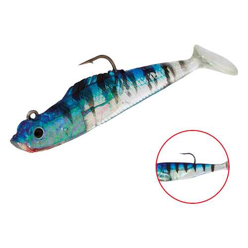 Виброхвост оснащенный Mikado Crystal Fish WXH-54 10 см, 41, 2 шт. в Декатлон