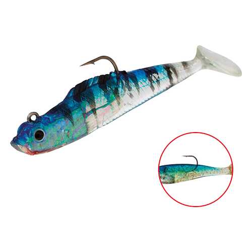 Виброхвост оснащенный Mikado Crystal Fish WXH-54 10 см, 64, 2 шт. в Декатлон