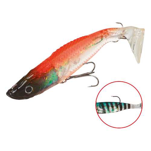Виброхвост оснащенный Mikado Crystal Fish WXH-59 12 см, 8, 2 шт. в Декатлон