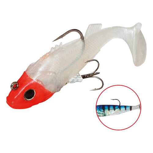 Виброхвост оснащенный Mikado Crystal Fish WXH-61 10 см, 41, 2 шт. в Декатлон