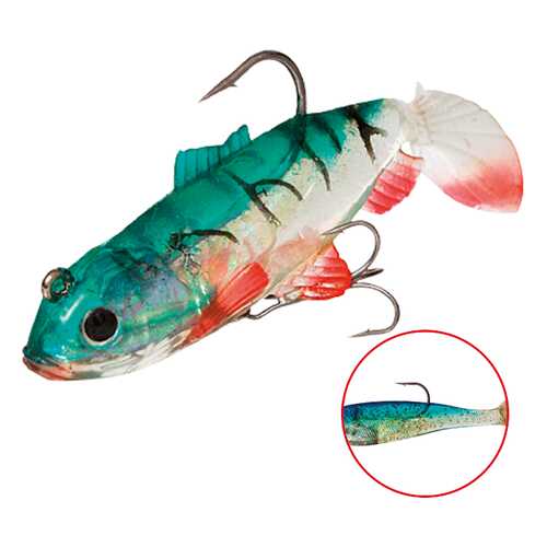 Виброхвост оснащенный Mikado Crystal Fish WXH-63 10 см, 64, 2 шт. в Декатлон