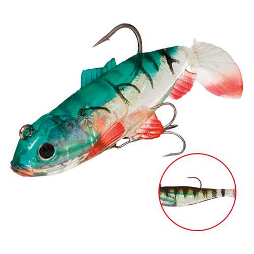 Виброхвост оснащенный Mikado Crystal Fish WXH-63 6 см, 87, 2 шт. в Декатлон