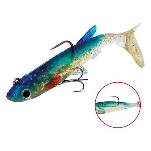 Виброхвост оснащенный Mikado Crystal Fish WXH-65 6 см, 113, 2 шт. в Декатлон