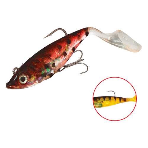 Виброхвост оснащенный Mikado Crystal Fish WXH-66 20 см, 2, 2 шт. в Декатлон