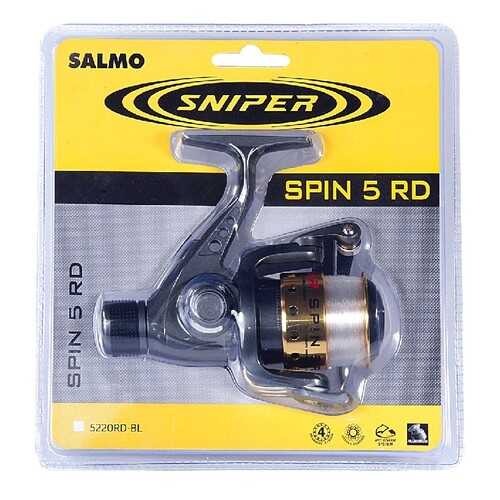 Рыболовная катушка безынерционная Salmo Sniper Spin 5 5220RD-BL в Декатлон