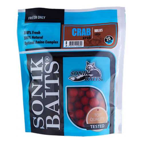 Бойлы тонущие Sonik Baits Crab, 20 мм, 0,75 кг в Декатлон