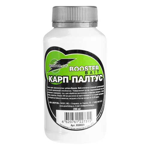 Добавка Green Fishing аминокислоты Booster Bait Карп Палтус 200 мл в Декатлон