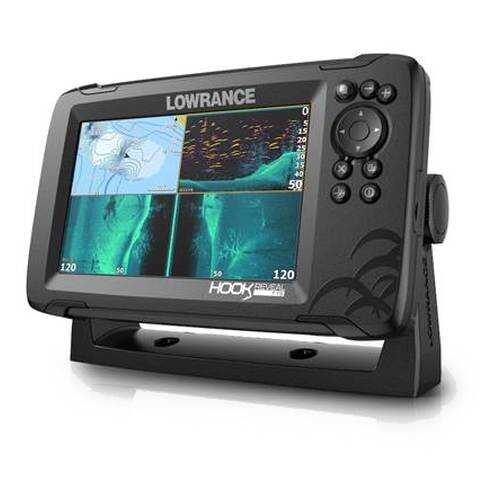 Эхолот Lowrance Hook Reveal 7 TripleShot в Декатлон