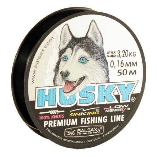 Леска монофильная Balsax Husky 0,16 мм, 50 м, 3,2 кг в Декатлон