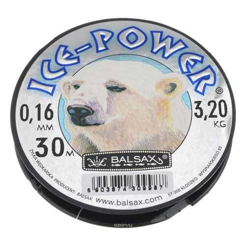 Леска монофильная Ice Power, 0,08 мм, 30 м, 0,88 кг в Декатлон