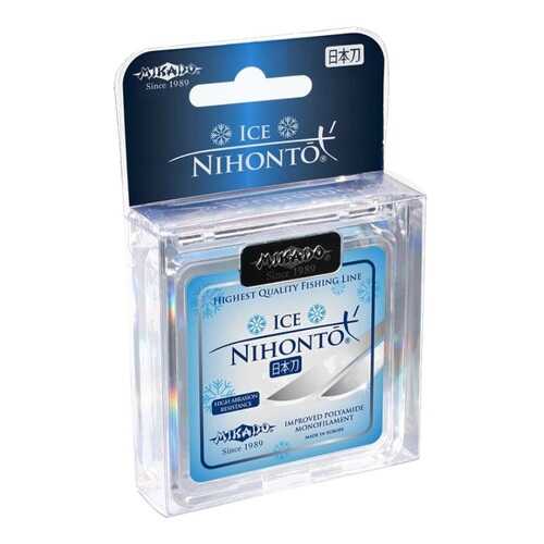 Леска монофильная Mikado Nihonto Ice 0,18 мм, 50 м, 4,8 кг в Декатлон