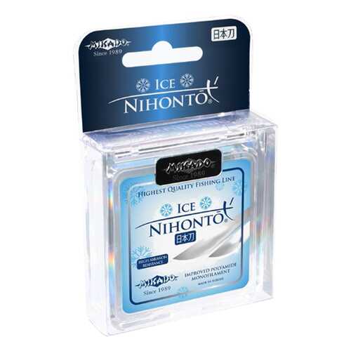 Леска монофильная Mikado Nihonto Ice 0,2 мм, 30 м, 5,5 кг в Декатлон