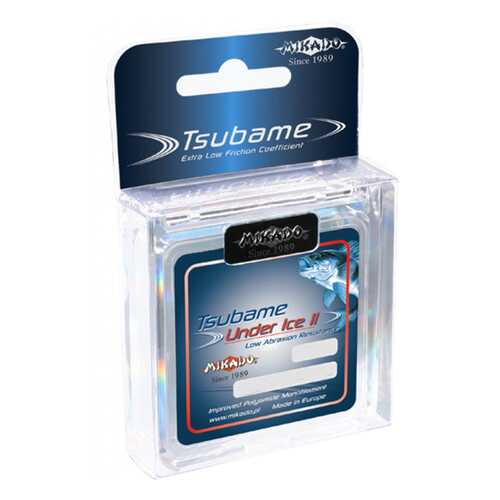 Леска монофильная Mikado Tsubame Under Ice 0,1 мм, 30 м, 1,95 кг в Декатлон