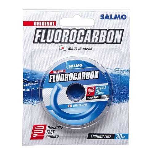 Леска монофильная Salmo Fluorocarbon 0,12 мм, 30 м, 1,3 кг в Декатлон