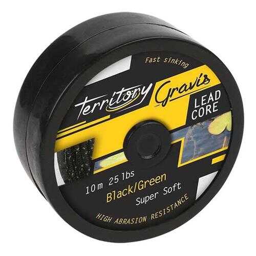 Леска плетеная Mikado Gravis Leadcore 1 мм, 10 м, 25 кг black/green в Декатлон