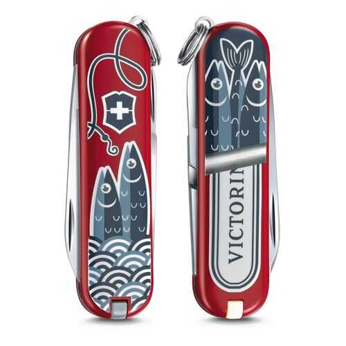 Мультитул-брелок Victorinox 0.6223.L1901 Sardine Can в Декатлон