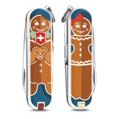 Мультитул-брелок Victorinox 0.6223.L1909 Gingerbread Love в Декатлон