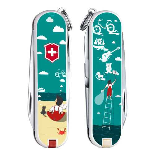 Мультитул-брелок Victorinox Dream Big 0.6223.L1606 58 мм разноцветный, 7 функций в Декатлон