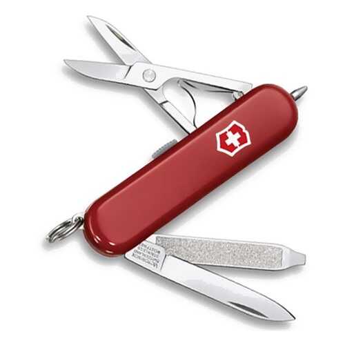 Мультитул-брелок Victorinox Signature Lite 0.6226 58 мм красный, 7 функций в Декатлон